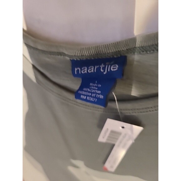 vintage Bundle Of 2 NAARTJIE Cotton Cap-Sleeve Skirt Dress boho 2  Lrg NWT 2 PCS - Picture 6 of 13